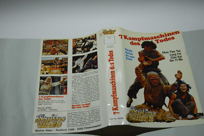 VHS Cover - Skyline Video - 7 Kampfmaschinen des Todes - NUR COVER (24)