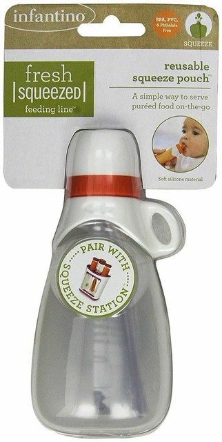 squeeze station reusable pouch