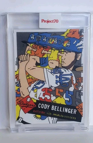2021 Topps Project70 Cody Bellinger By ERMSY 1953 FACTORY SEALED MVP 🥇🌠🏆
