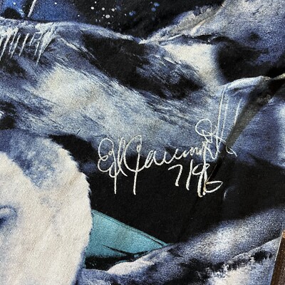 T-shirt Vintage 2002 Powderhorn Art Fair - Marque Allsport, Coton, Bleu, Taille XL - État Parfait Occasion