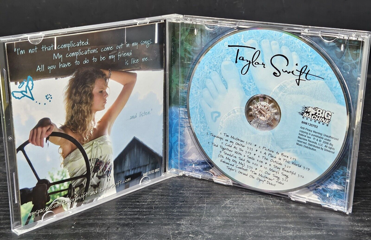 その他 On Your Toes [CD] Taylor Swift: Debut Self Titled CD, 2006 Original Uncensored