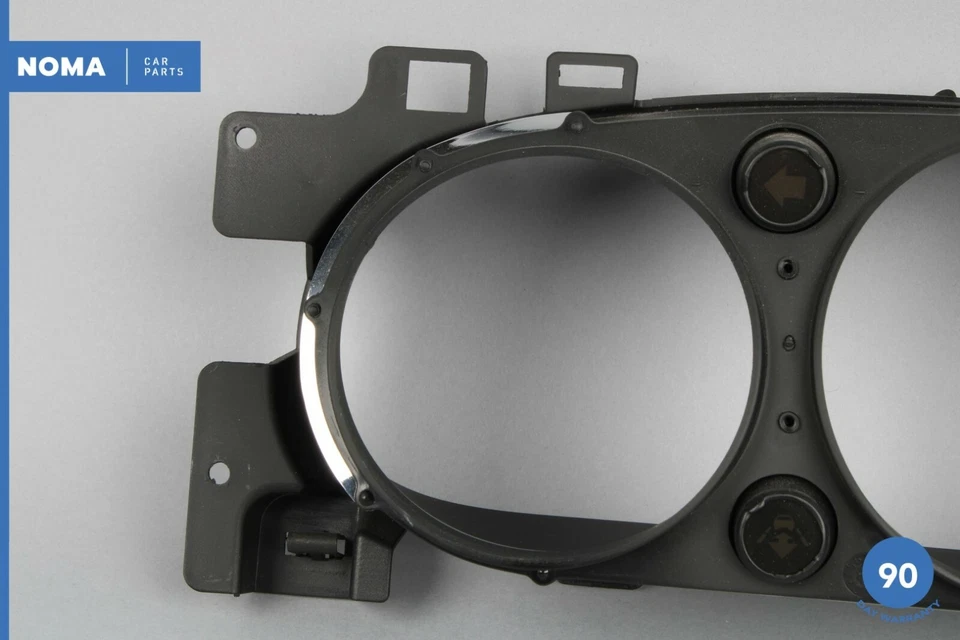 04-09 Jaguar XJ8 VDP X350 X358 painel de instrumentos moldura acabamento caixa fabricante de equipamento original - Imagem 4 de 4