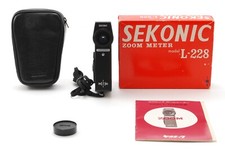 NEAR MINT/w BOX Working Sekonic Zoom Meter L-228 Spot Light Meter From JAPAN