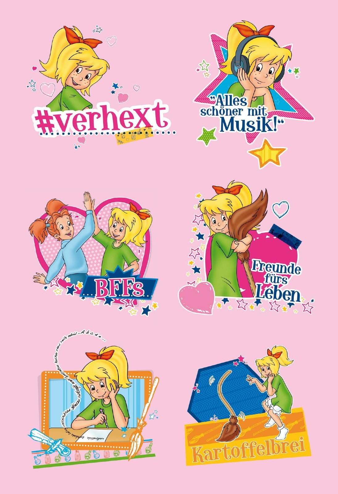 Thumbnail - Bibi Blocksberg: Total Verhexter Stickr- Und Malspaß | Panini |