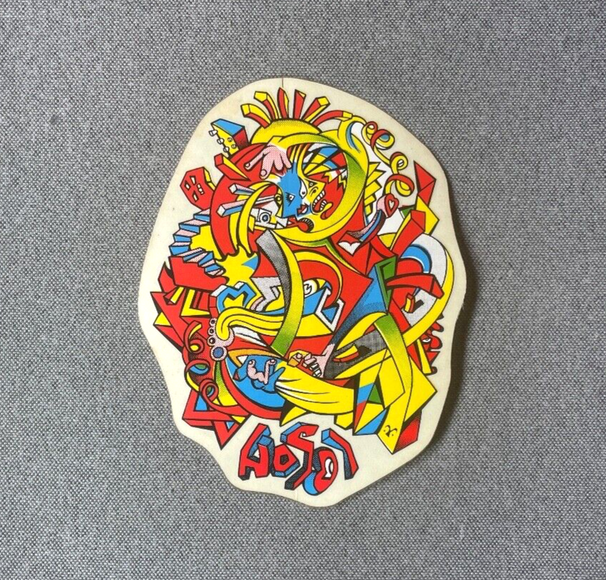 スケートボード Hosoi Vtg Skateboard Sticker Hosoi Colorful Art Skateboard Sticker 5.20