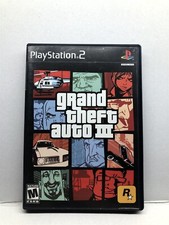 Grand Theft Auto III (PlayStation 2, 2003) Complete Tested Working - Free Ship