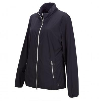 NWT Golfino Ladies PERFORMANCE TREND 2 JACKET 4351322 580 Navy 2 4 6 8 10 12 NEW