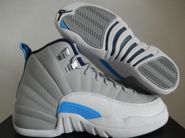 jordan 12 wolf grey university blue