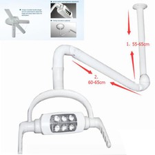 8W 6 LED Ceiling Mounted Surgical Lamp Dental Operating Oral Light &Support Arm