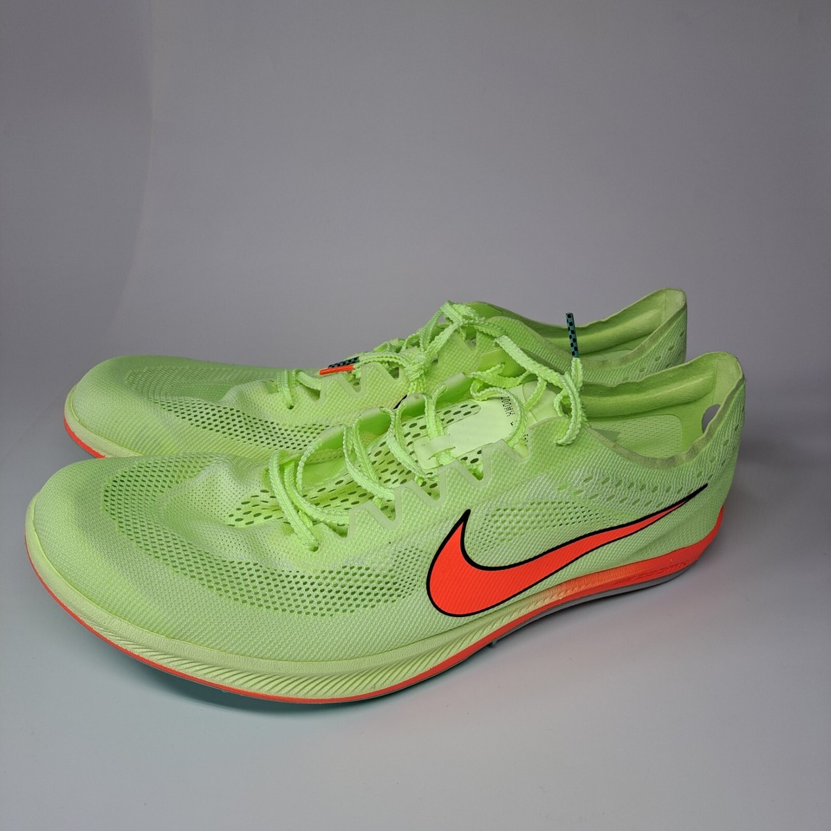 Nike ZoomX Dragonfly Track Shoes Spikes Barely Volt CV0400-700 Men’s Size 14 Nike ZoomX DragonFly Track & Field Spikes Barely Volt Size  main image 3
