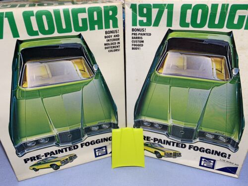 MPC 1971 MERCURY COUGAR "XR-7" KIT#1-7122-250 71 AMT 1/25 GOOD USED HOOD ONLY!!! - Picture 1 of 3