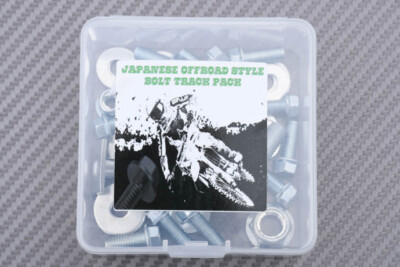 Kleiner Schrauben-Pannensatz / Schraubenkasten für Kawasaki KX 125 1991/60-tlg
