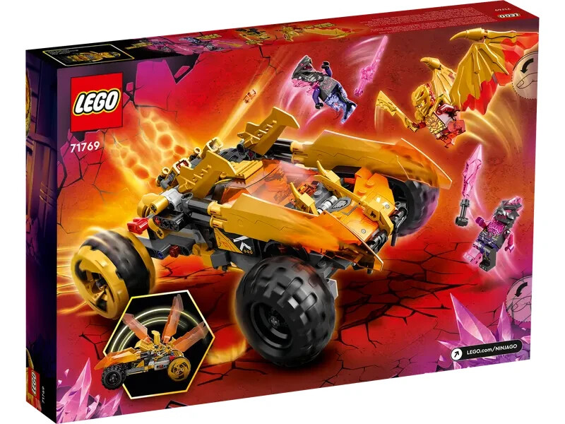 高山 LEGO Ninjago 71769: Cole's Dragon Cruiser [Review] - The Brothers