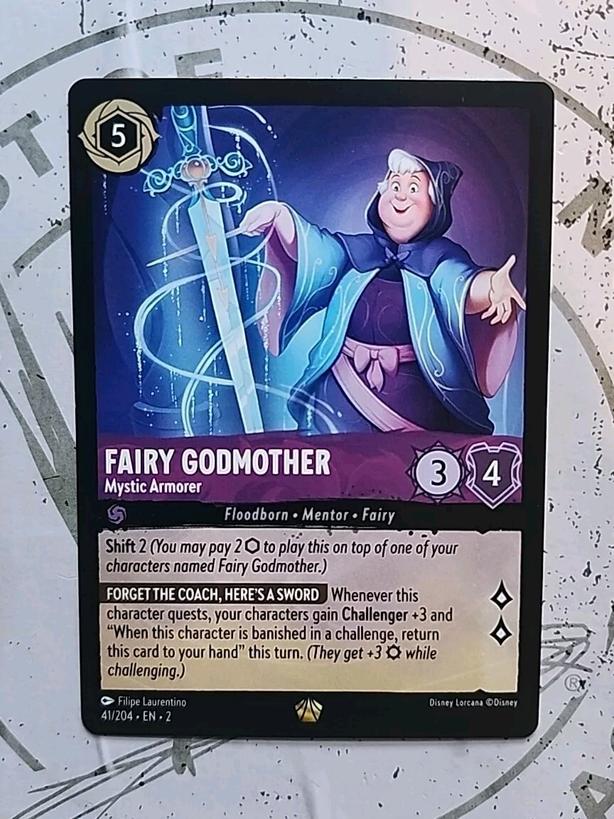 fairy godmother lorcana card 40/204}Fairy Godmother – PokeNinJapan