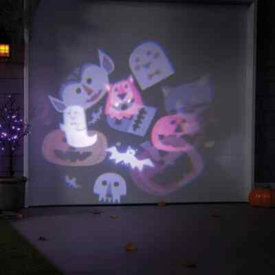LED Halloween Icons Motion Projector! NEW Hyde and Eek!