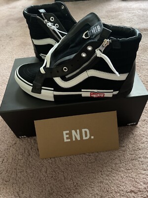 END x Mastermind Japan Sk8-Hi Black Size 10.5
