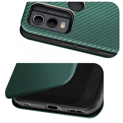 Avizar Case for Nokia C22 Card holder with wrist strap Video holder, Dark Green - Picture 5 of 5