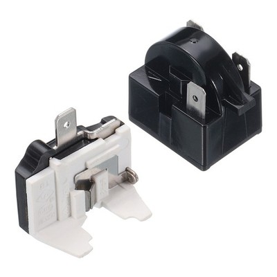 3 Pin 4.7 Ohm Refrigerator PTC Starter Relay Freezers Overload Protector 1/2HP