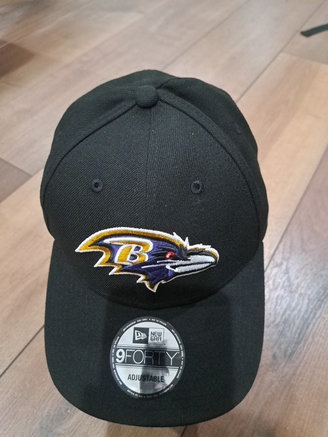 Baltimore Ravens New Era 9Forty Hat NFL The League Adjustable Cap Black Unisex