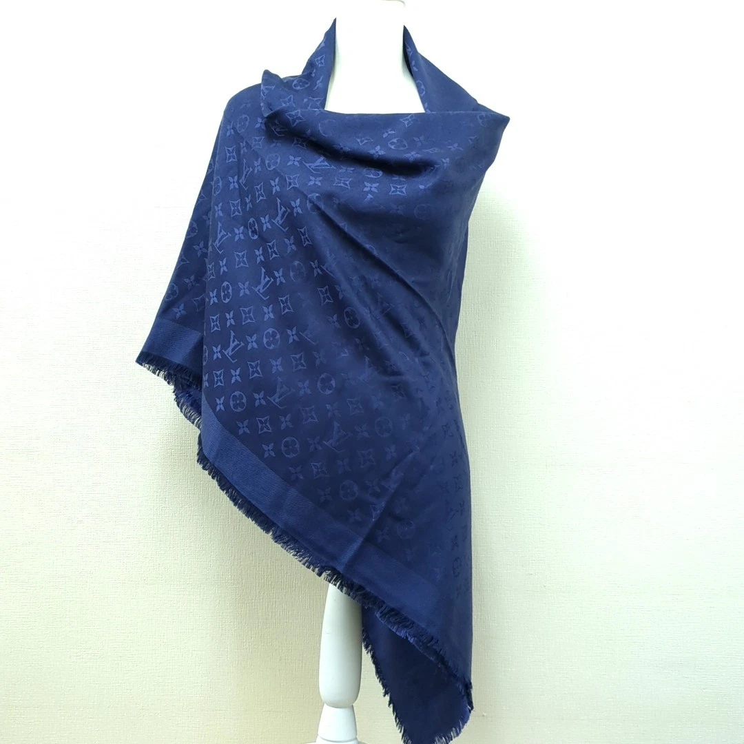 Louis Vuitton Blue Silk Scarves & Wraps for Women for sale | eBay