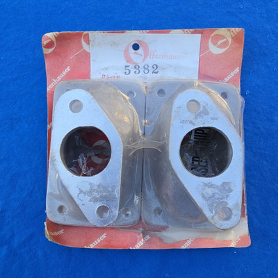 Offenhauser 5382 Corvair 2BBL Carburetor Adapter **Big Carb Adapter NOS