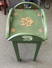 Vintage Folding Butler’s Tray Table | Farmhouse Accent Table — photo 2