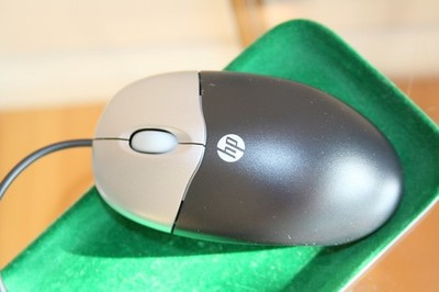 HP Hewlett Packard 265986-011, neu, optische Maus, USB, Silber, Schnäppchen