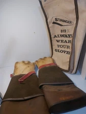 Stringer 819-X Lineman Gloves W/Bag, Type 1 Class 2