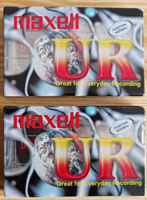 Maxell Audio-Kassette UR 90 - NEU und OVP