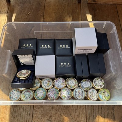 Halcyone Days Bilston and Battersea Mothers Day With Love Collection 1980-2002