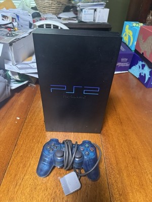 Sony PlayStation 2 PS2 Console SCPH-50001 Black w/ Controller Tested And Working