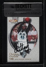 BAS 2000-01 Fleer Futures Bo Outlaw #145 Seal of Authenticity Auto 3c7