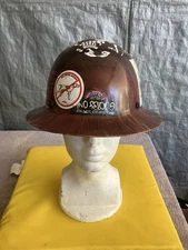 Vintage MSA Skullgard Brown Hard Hat