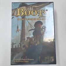 Booty:To the Clever Go the Spoils Pirate Board Game Mayfair Games New in Shrink
