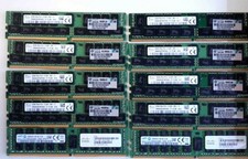 BULK LOT OF 10 32GB 2Rx4 PC4-2133P DDR4 17000 RDIMM ECC Server RAM