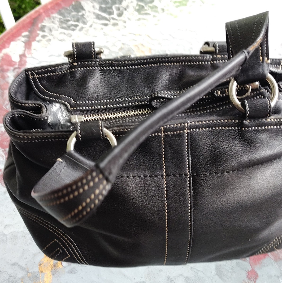 バッグ coach archive leather handbag soho y2k Coach Y2K Red Jacquard Soho Shoulder Bag with Leather Trim