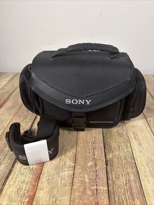 Sony LCS-VA30 Soft Bag Carrying Case for most Sony Camcorders W/ Shoulder Strap
