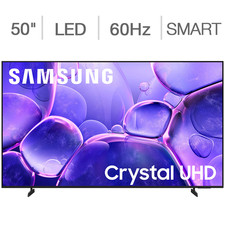 Samsung 50" Class Crystal UHD 4K Smart TV   HDR10 , Motion Xcelerator, Alexa Bui