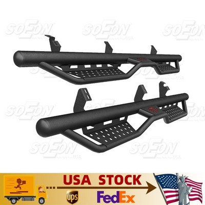 2PCS Running Boards Drop Steps For 24-26 Toyota Tacoma Double/Crew Cab Nerf Bars