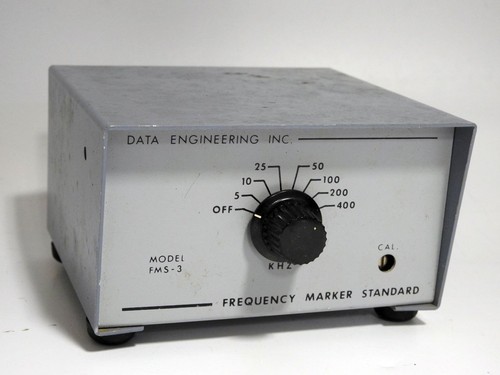 COMPACT DATA ENGINEERING FMS-3 7 POSITION FREQUENCY MARKER STANDARD / CALIBRATOR
