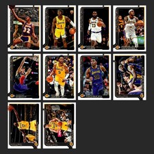 Los Angeles Lakers 2025-26 Topps Basketball (11 Card Lot) LeBron James