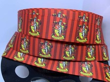 5 Yards 1 Inch Harry Potter Hogwarts Gryffindor Grosgrain Ribbon
