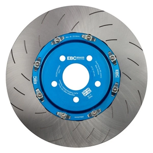 For Ford Focus 16-18 EBC Fully-Floating Slotted 2-Piece Front Brake Rotors Foto 2 de 3