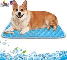 Dog Cooling Mat Non-Toxic Self Cooling Pad Washable for Dogs  Cats