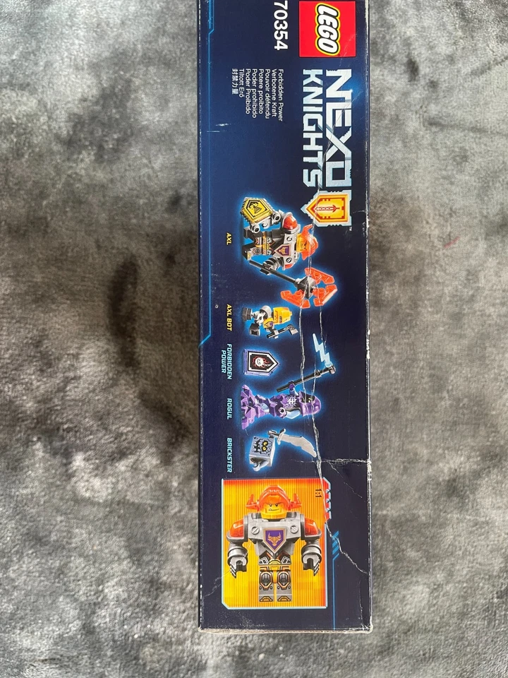 LEGO NEXO KNIGHTS 70354 Axl's Rumble Maker BNIB Price reduced slight box damage - Image 3 of 3