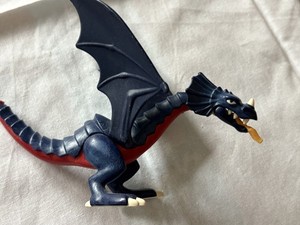 Playmobil Supplements & Accessories - 7480 Small Blue Dragon (Used) with fire 
