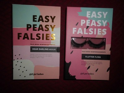 Girl Got Lashes Flutter Fling Wimpern und Dear Darling Medium Wimpern NP = 79,98