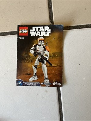 Lego Star Wars Baunanleitung Clone Commander Cody