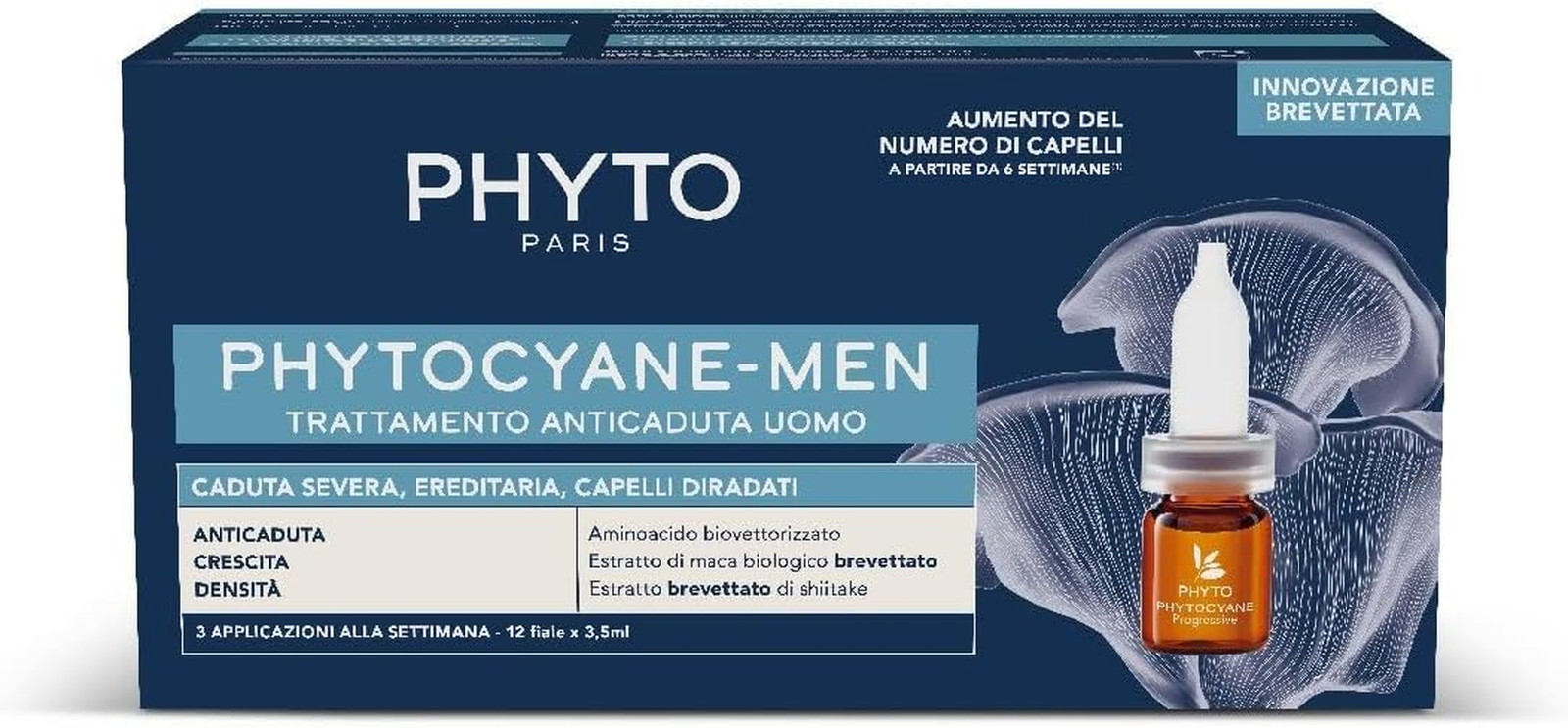Fiale Phytocyane Anticaduta Severa | Il Segreto per Capelli Forti