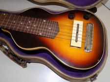 GIBSON F924-18 LAP STEEL SUNBURST WITH CASE 1930's 1940's RARE MAKE OFFER
